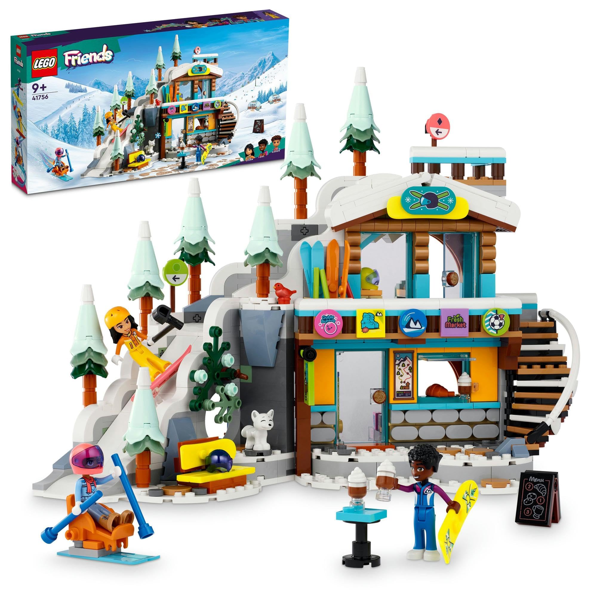 もくすけから少し早いクリスマスプレゼント Amazon.co.jp: レゴ(LEGO) フレンズ ゲレンデとカフェ おもちゃ 玩具