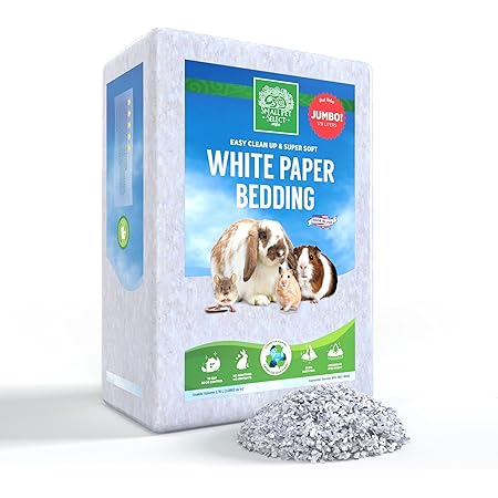 Small Pet Select Unbleached White Paper Bedding
