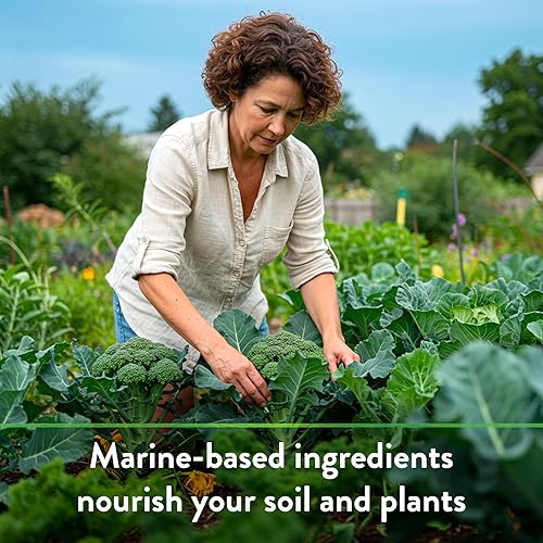 Miniatura 6 de Mezcla de fertilizantes orgánicos para peces biológicos de Down to Earth 7-7-2, 50 lb