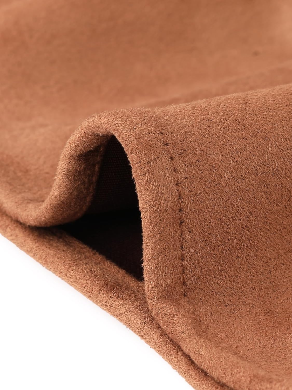 Allegra K Fringe Vest for Women 70s Costume Faux Suede Sleeveless Crop Open Front Tassel Jacket Cowgirl Western Outfits - Image 5