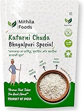 MITHILA FOODS 1 Kg Pure Bhagalpuri Katarni Chuda (Poha) | 100% Natural, Freshly Packed, Rich in Aroma & Taste | Dahi Chura, Chura Pulav | Authentic Traditional Cultural Flavor From Bihar