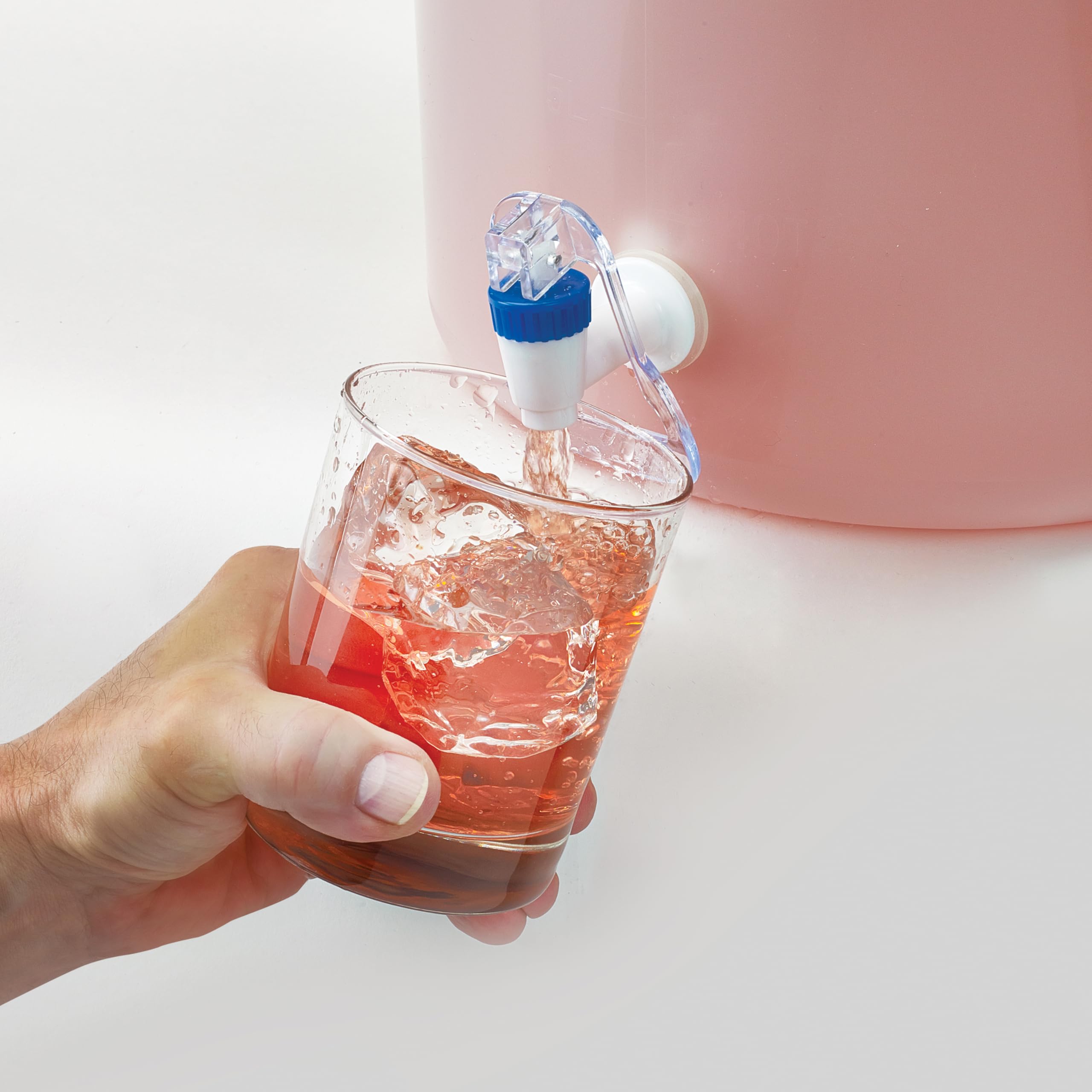 Amazon.com | Winco 6 Gallon White Plastic Beverage Dispenser