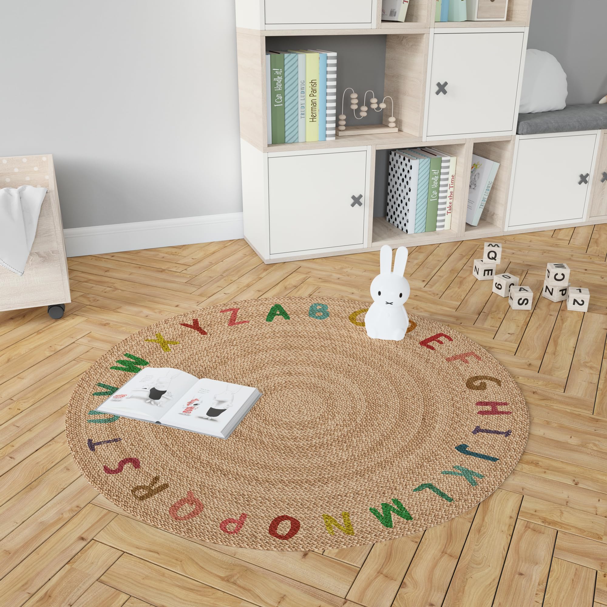 VINILIKO, Tappeto in vinile ABC Colori [Diam] 180 cm