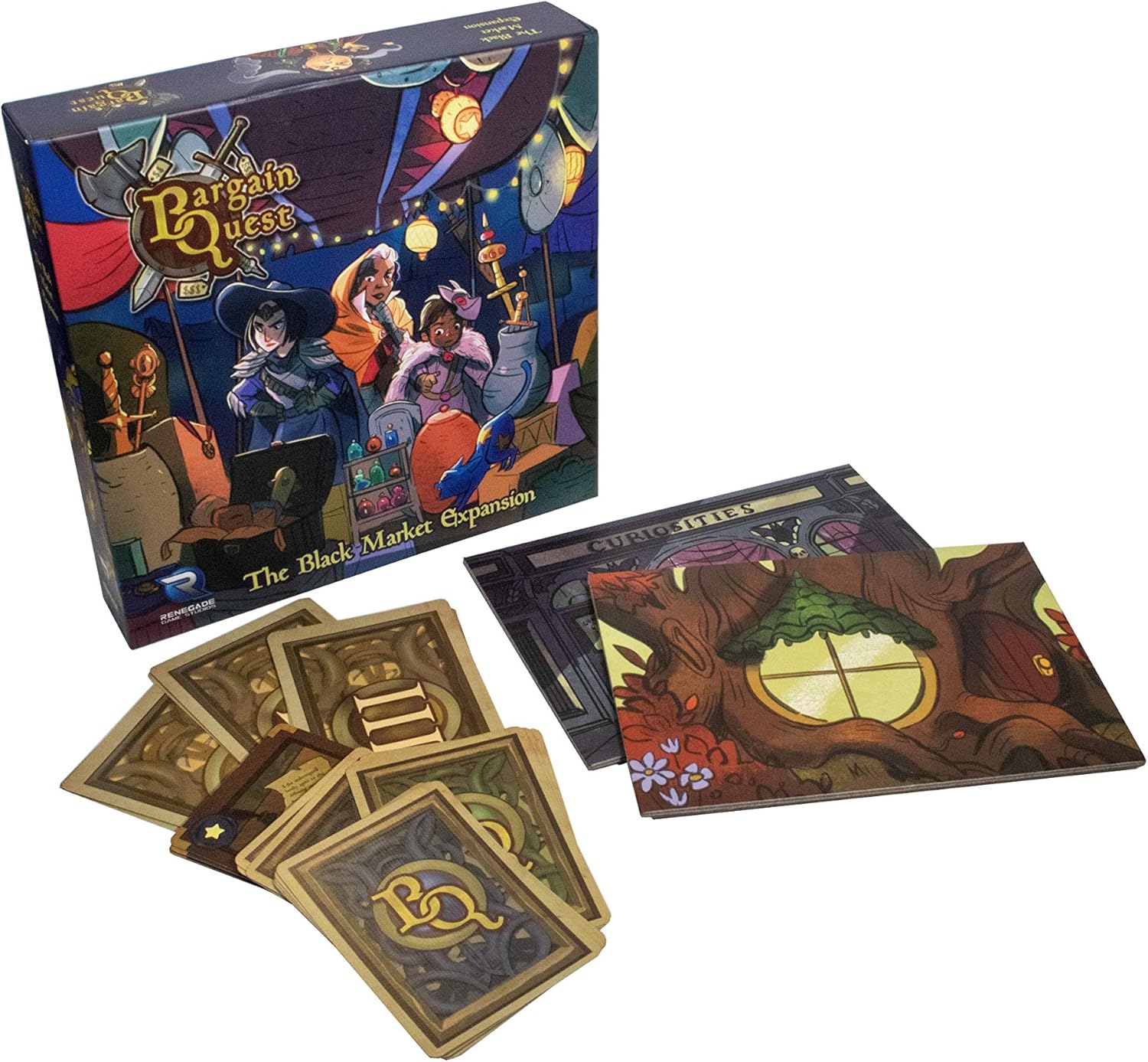 Renegade Game Studios Bargain Quest Board Game Expansion Strategy Pack for 2-8 Players