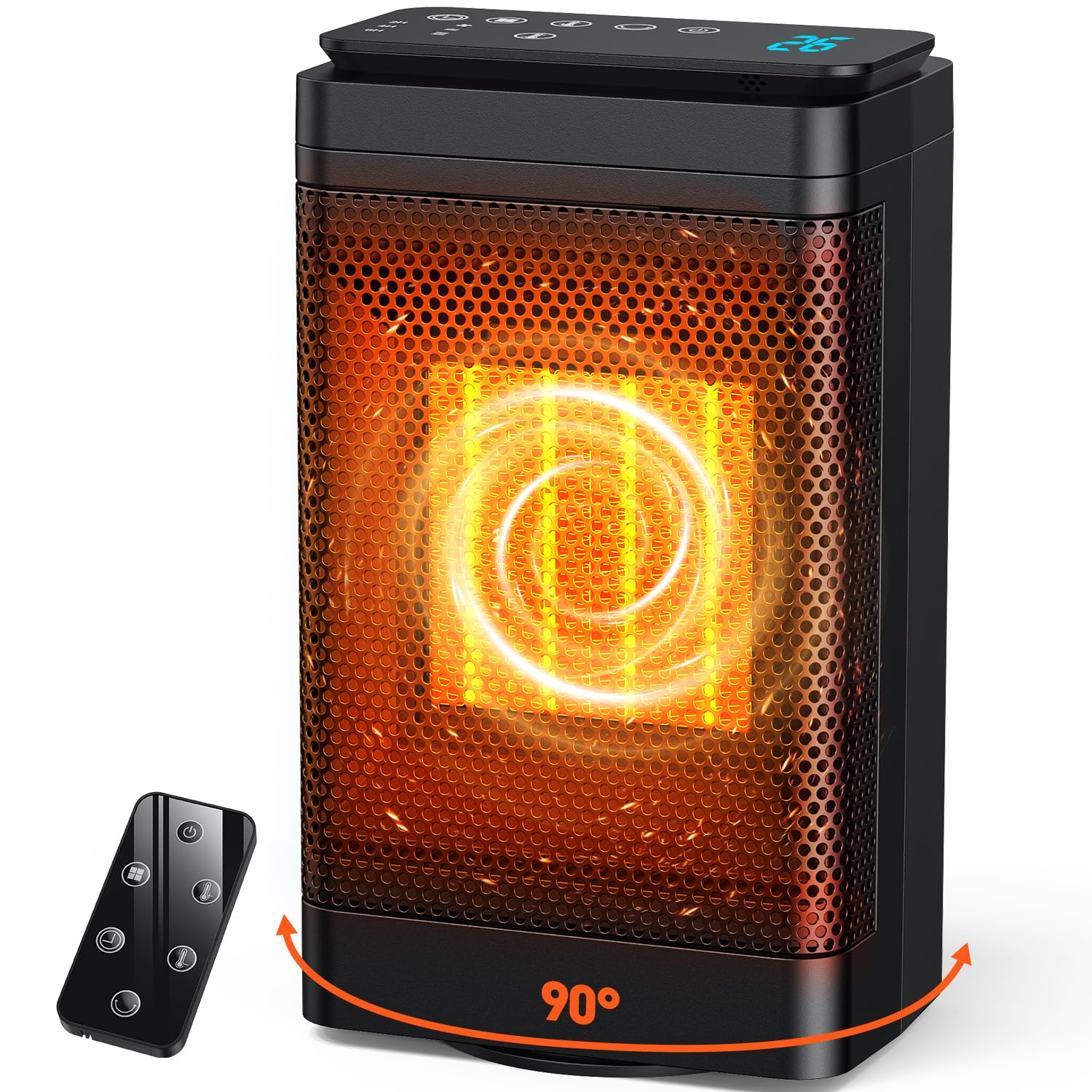 ❤️数量限定❤️セラミックヒーター 暖房器具 省エネ 電気 3段温風 Amazon | セラミックヒーター 【2025新定番・節電・AI知能恒温