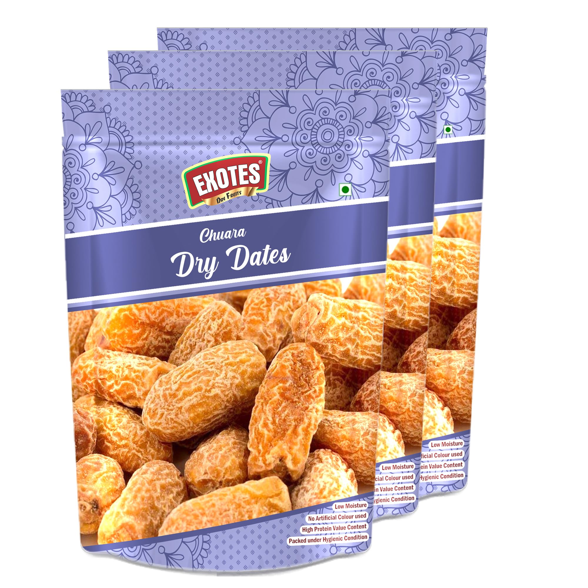 Exotes (Dried Chuara/Peela Sukha Khajoor, 750g (3x250g)) (B0CM91C7P2) Amazon Price History, Amazon Price Tracker
