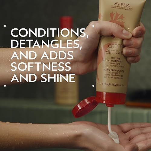 Miniatura 2 de Aveda Cherry Almond Softening Conditioner  for Normal to Dry Hair  98% Naturally Derived*  with Coconut Oil & Shea Butter  Silicone Free  Iconic