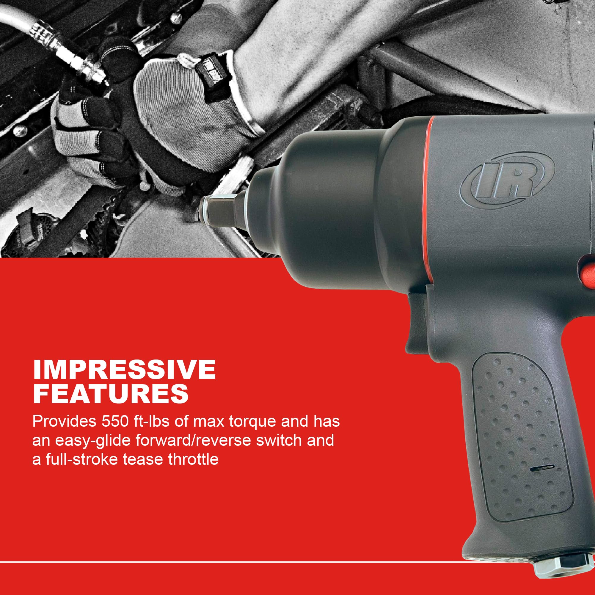 Ingersoll-Rand 2130 1/2-Inch Heavy-Duty Air Impact Wrench