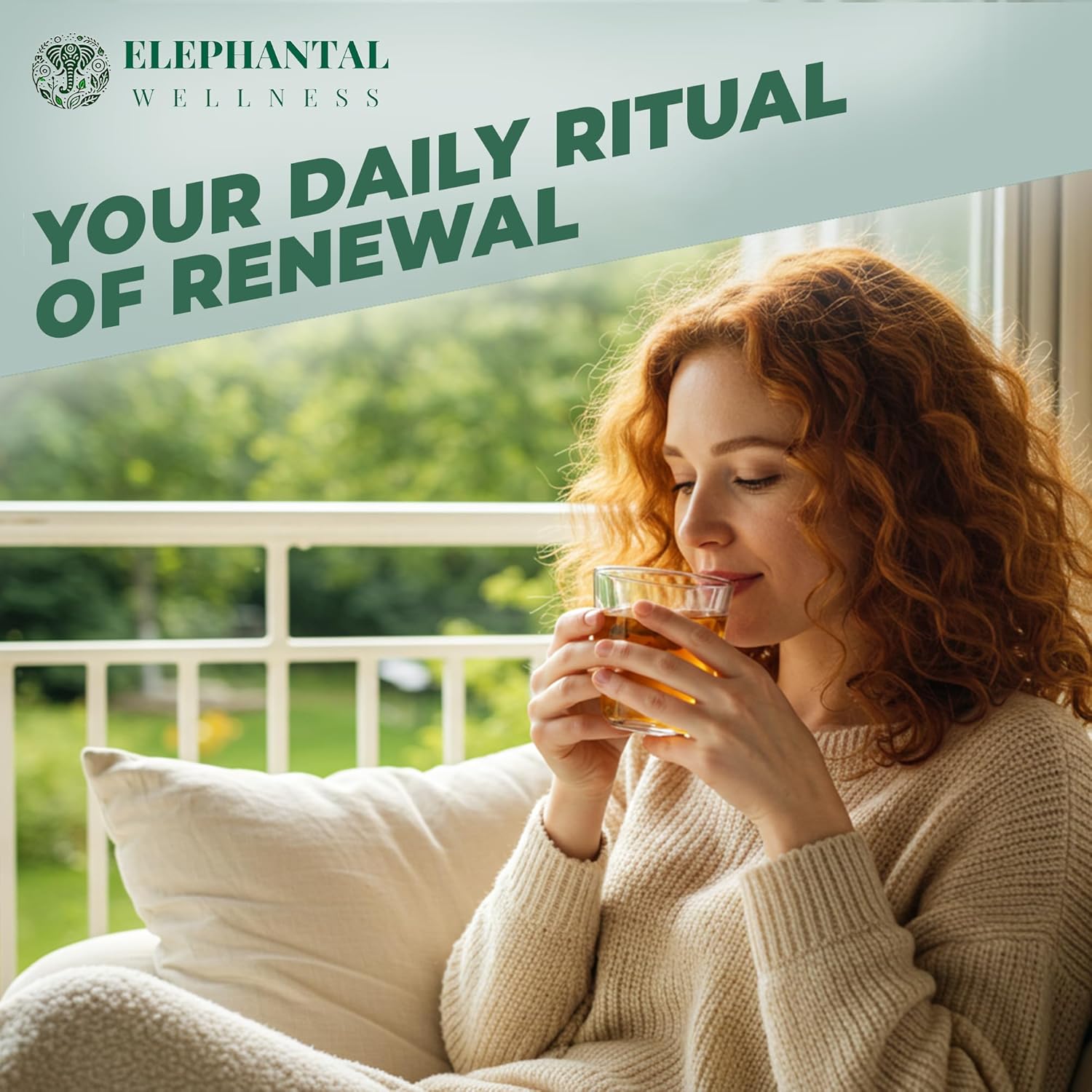 Elephantal Wellness Premium Detox Herbal Tea | Daily Liver, Kidney, Blood & Digestive Support with Turmeric, Nettle Tea, Milk Thistle, Dandelion Tea & Burdock | Handmade, Caffeine-Free Loose Leaf Blend | 2oz, 20 Servings - Image 6