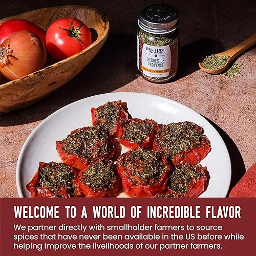 Miniatura 5 de Burlap & Barrel Herbes de Provence - Como se ve en Shark Tank! - Mezcla icónica de hierbas cultivadas y mezcladas en Provenza, Francia - Herbes de