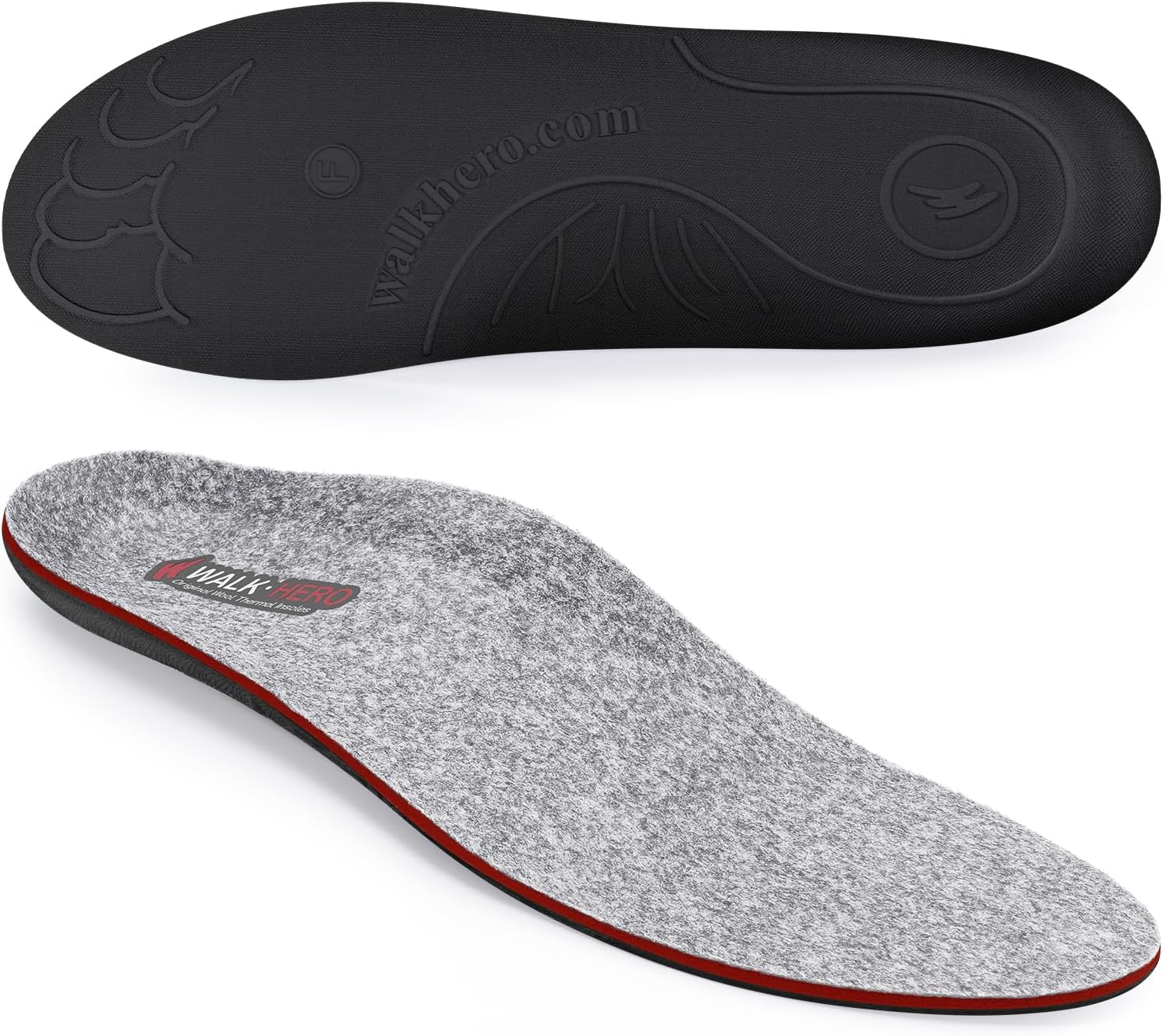 WALKHERO Wool Insoles Fleece Arch Supports Jamaica Ubuy