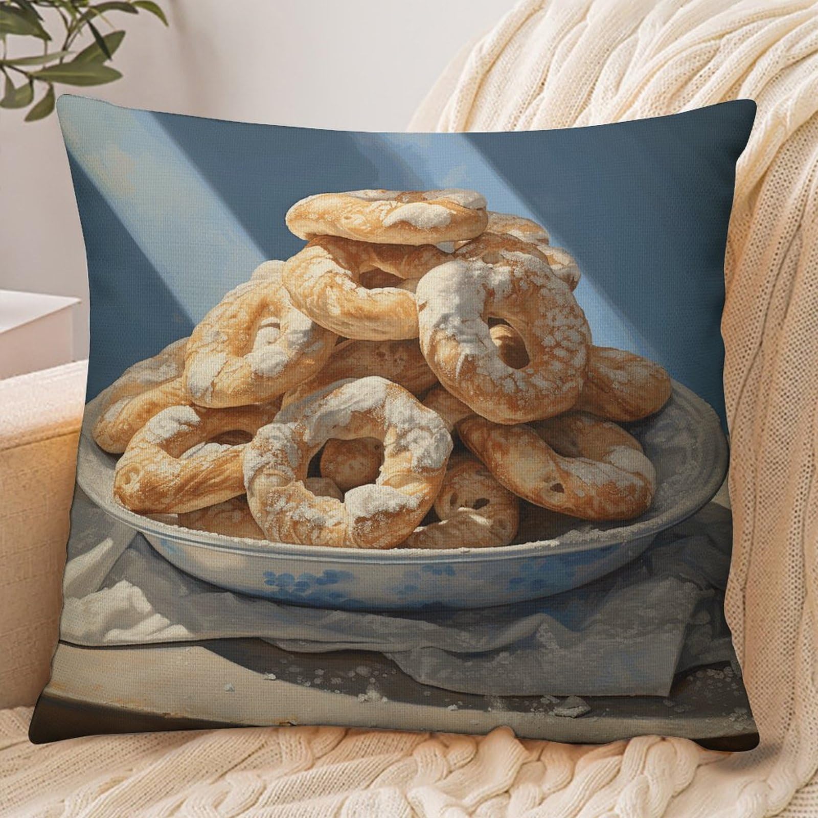 Fekiloot Style Pretzel Dough Pictures Pillowcase Pillow Sham Pillow Case
