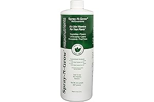 Spray-N-Grow Micronutrients 1-Quart, the Unbeatable Nutrient Boost for Your Garden