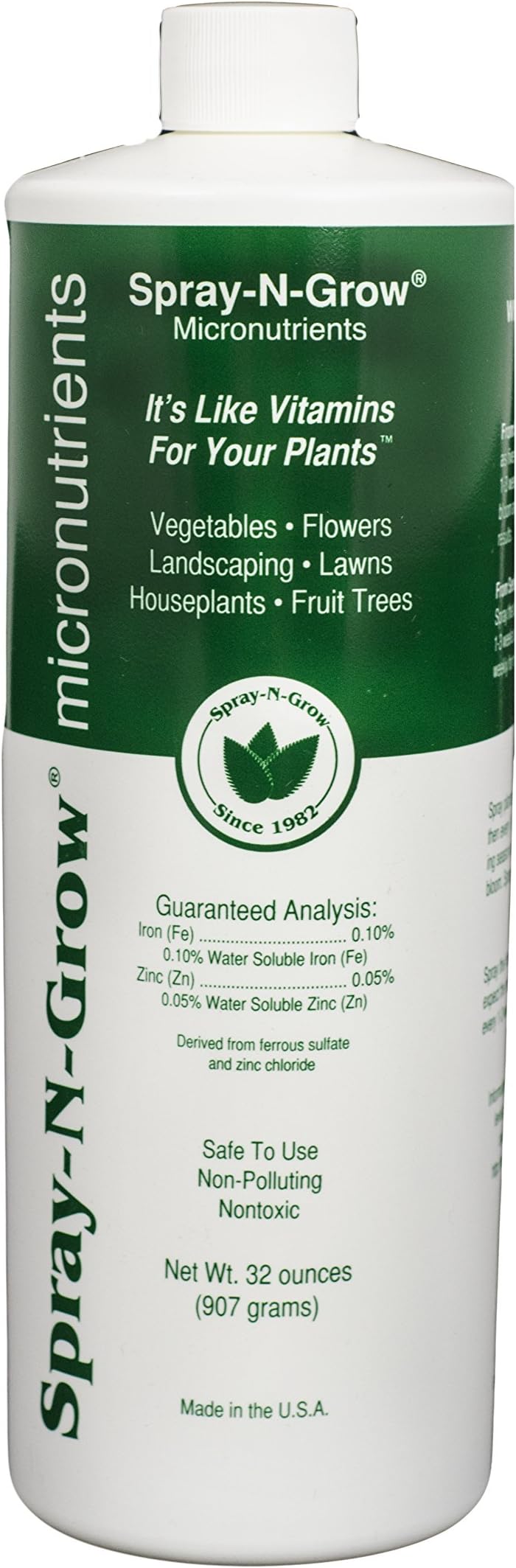 SprayNGrow SNG32 Micronutrients, 1Quart Micro Nutrients