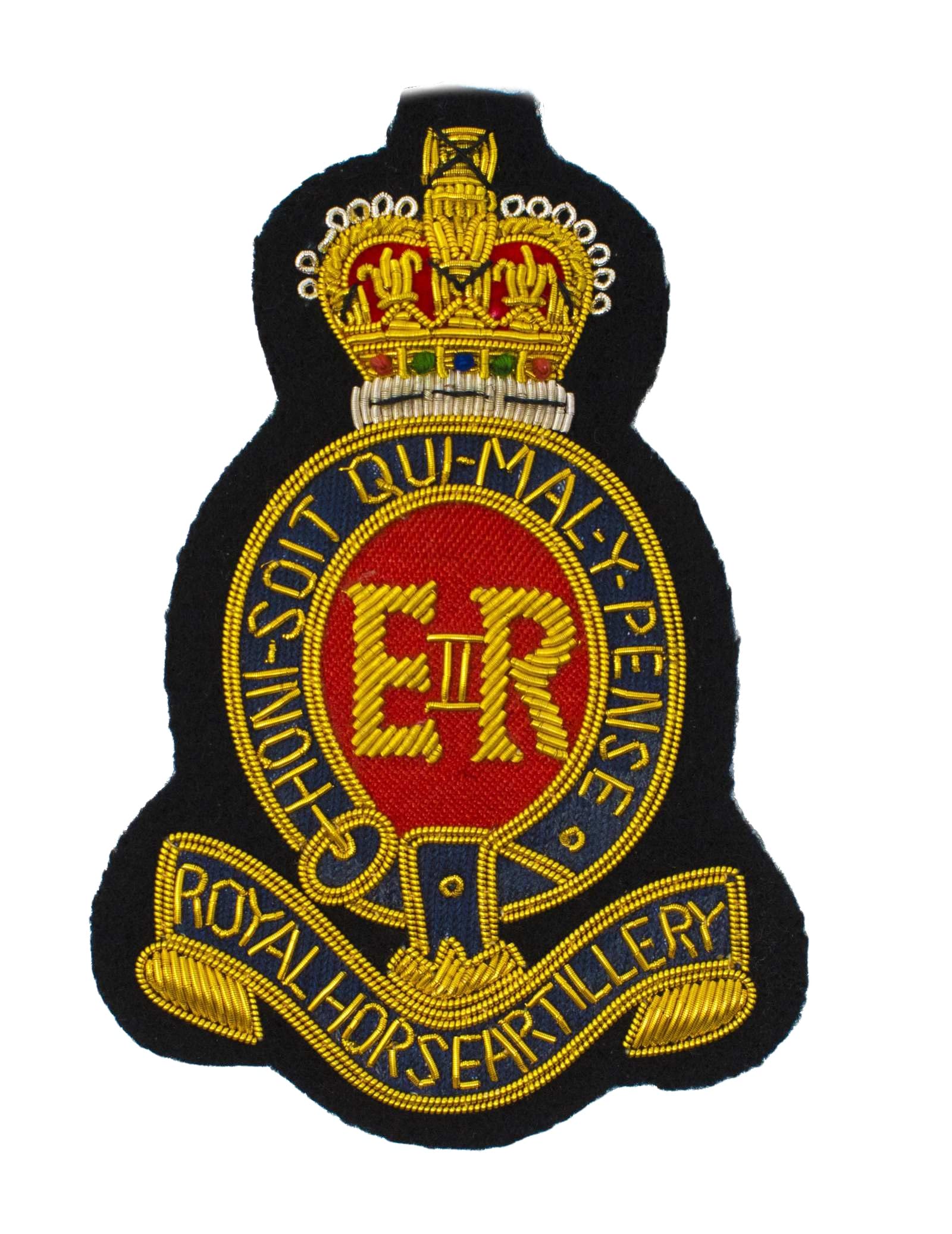 Uniform Store London Men's Gold Royal Horse Artillery Blazer Badge Rha Qc