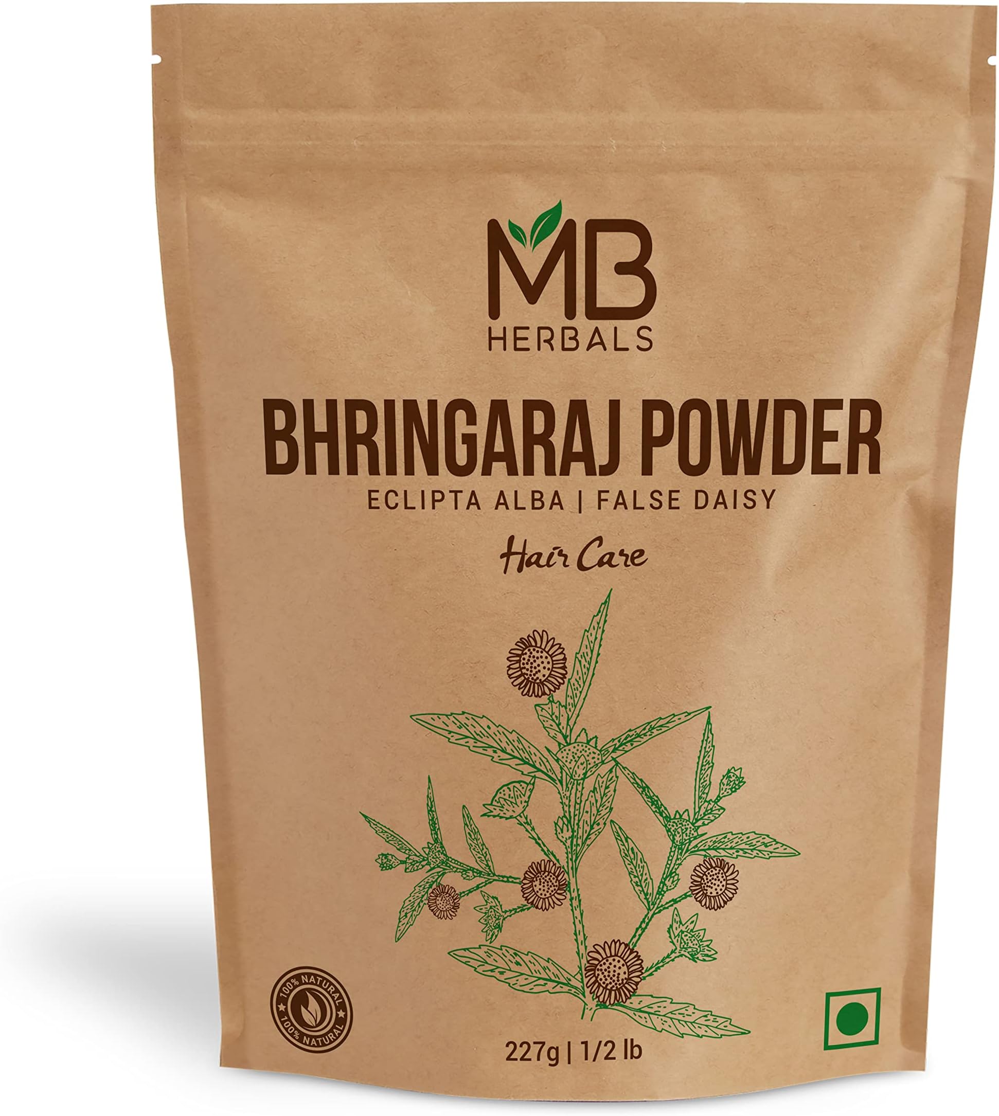 Mb Herbals Bhringraj Powder 227G