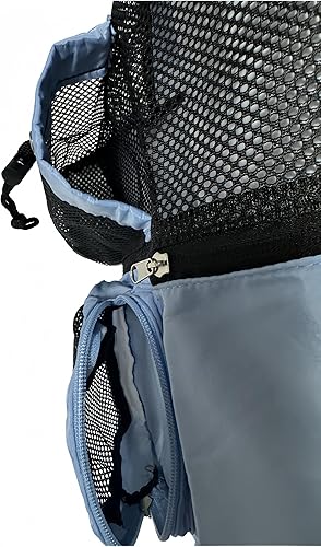 Miniatura 5 de Mochila de malla con cordón, bolsa de buceo, bolsa de natación, mochila de playa de bolsillo húmedo, bolsa de playa de malla grande para natación,