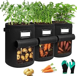 Kartoffel Pflanzsack 13-Gallonen Garten Pflanzsäcke: 3-Stück Filz Kartoffelsack mit: Amazon-Kaufcheck, Preis und Alternativen 2026