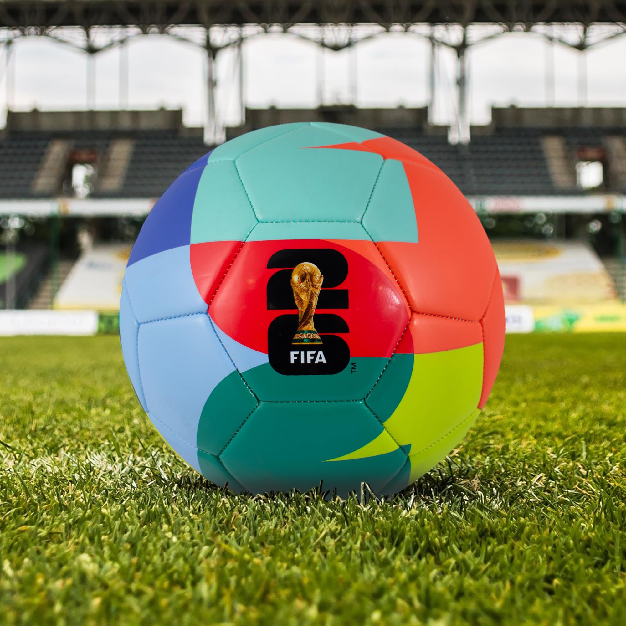 Hy-Pro Pallone da Calcio Taglia 5 - FIFA Coppa del Mondo 2026 Ufficialmente Concesso in Licenza