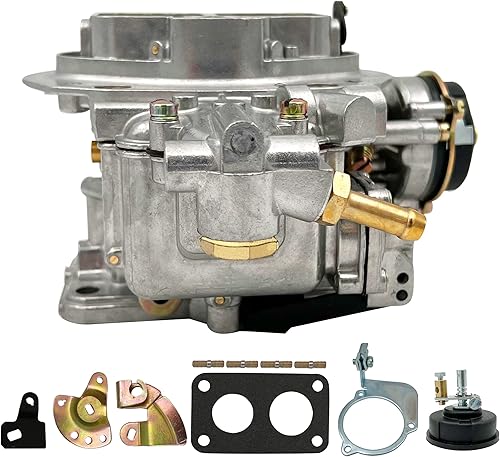 Miniatura 6 de NENKUTEN Nuevo Carburador 2 Barriles para Weber 32/36 DFEV 32x36 para VW Bug 1976-1983 Mazda B2600 con estrangulador eléctrico para Fiat 124/131
