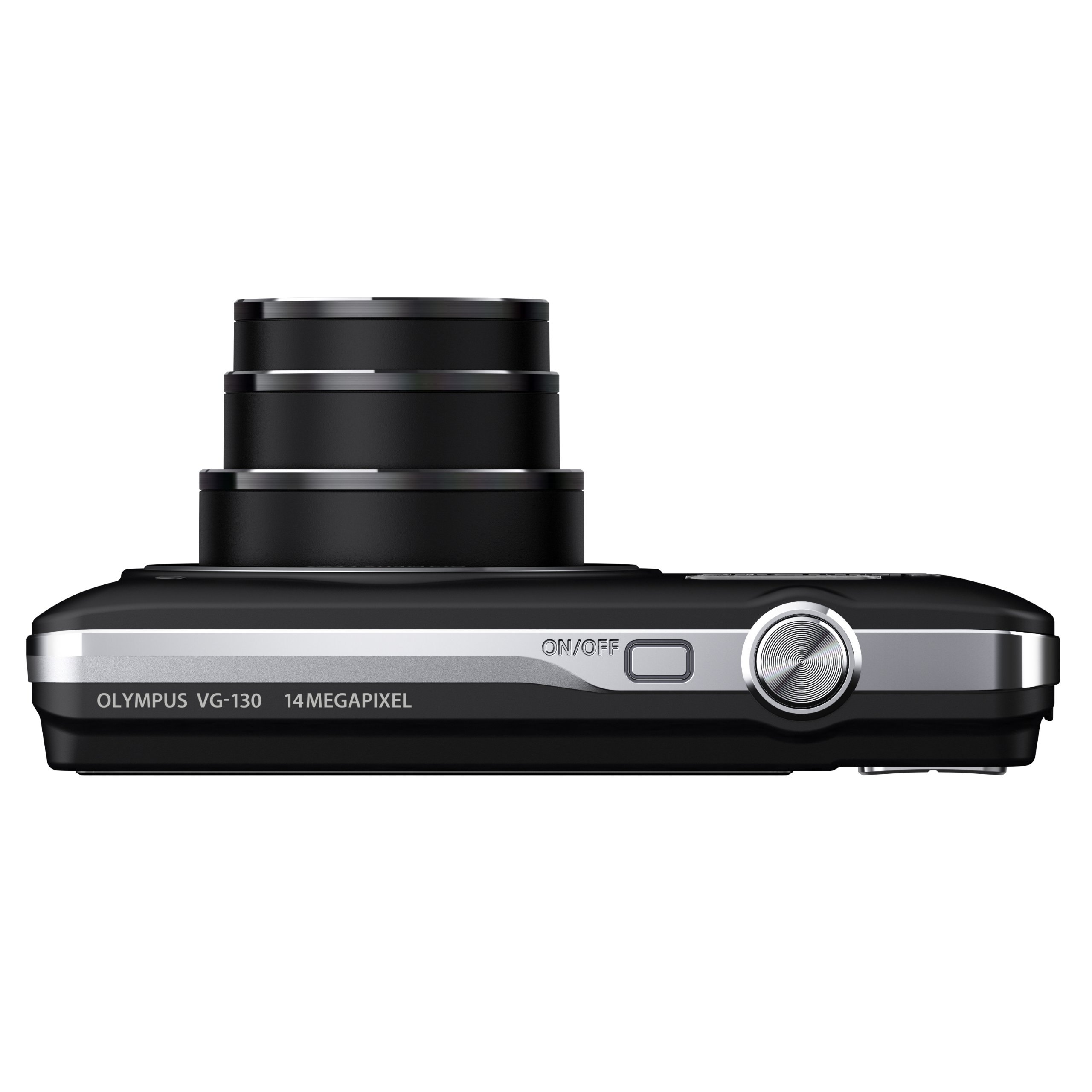 Olympus VG-130 Digital Camera - Black (14MP, 5x Wide Optical