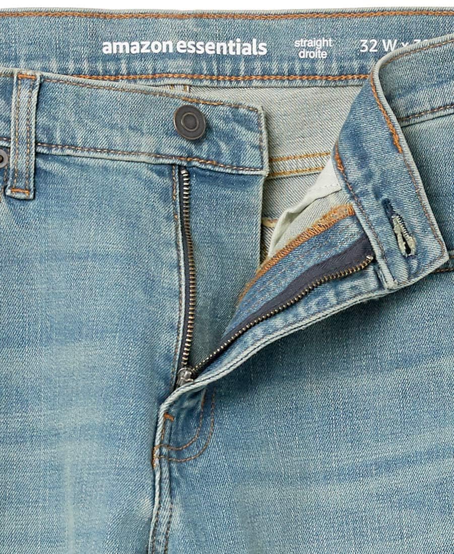Amazon Essentials Men's Straight-Fit Stretch Jean - Discontinued Colours — view 5