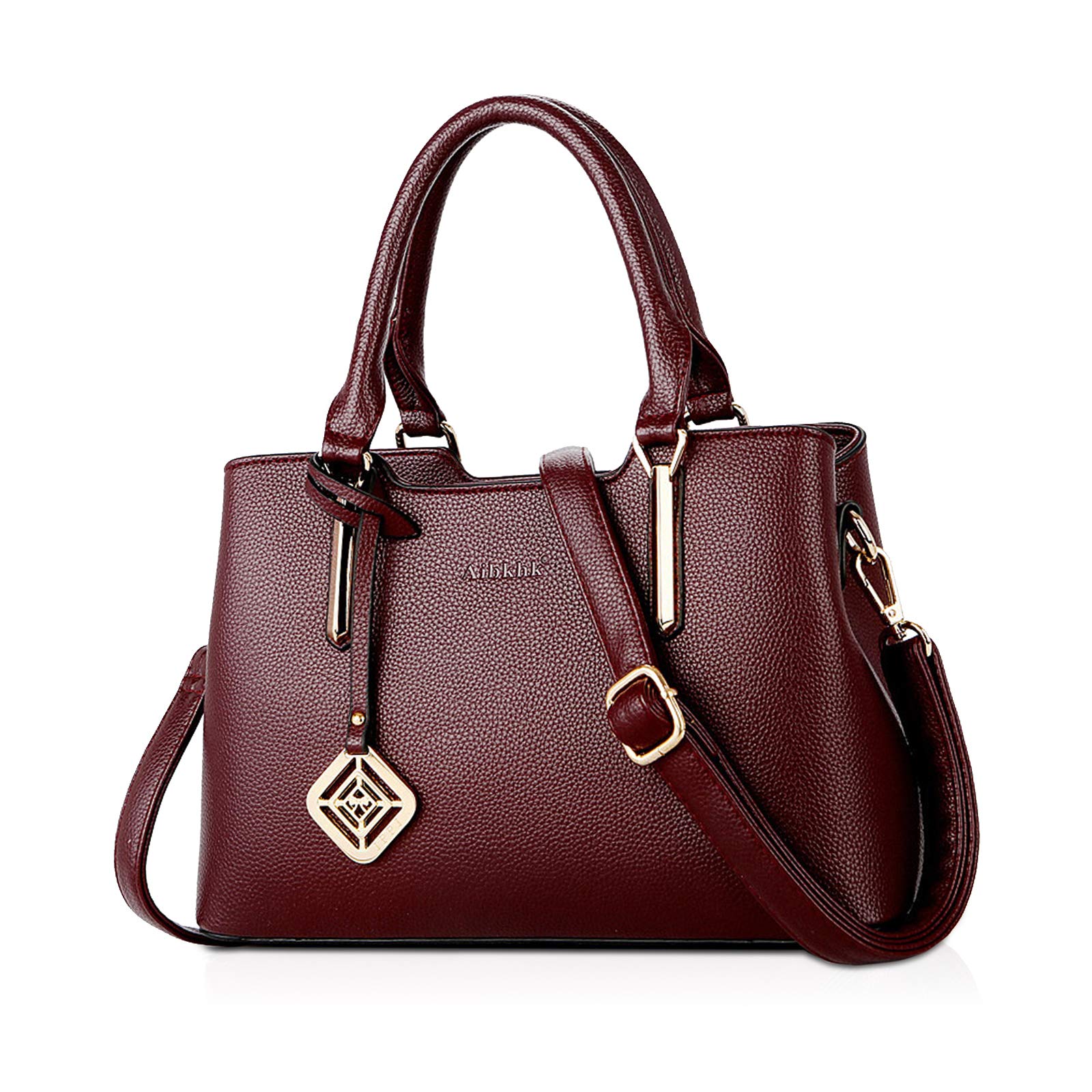 NICOLE & DORIS Sac à Main Femme Sac Fourre Tout Grande capacité Sac Cartable élégant Sac portés Main en PU Cuir Sac à bandoulière Simple