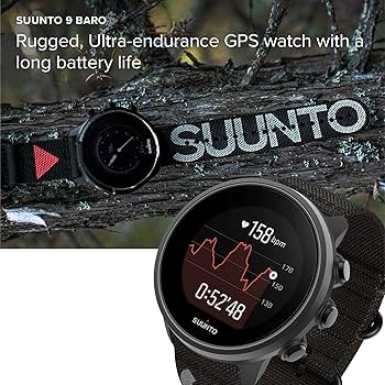 その他 SUUNTO9 BARO Suunto 9 Baro Charcoal Black Titanium - ultra-endurance GPS
