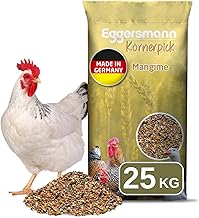 Eggersmann Körnerpick Mangime per polli premium da 25 kg - mangime per cereali Mangime per pollame premium - miscela di cereali premium per polli, oche e anatre di produzione naturale