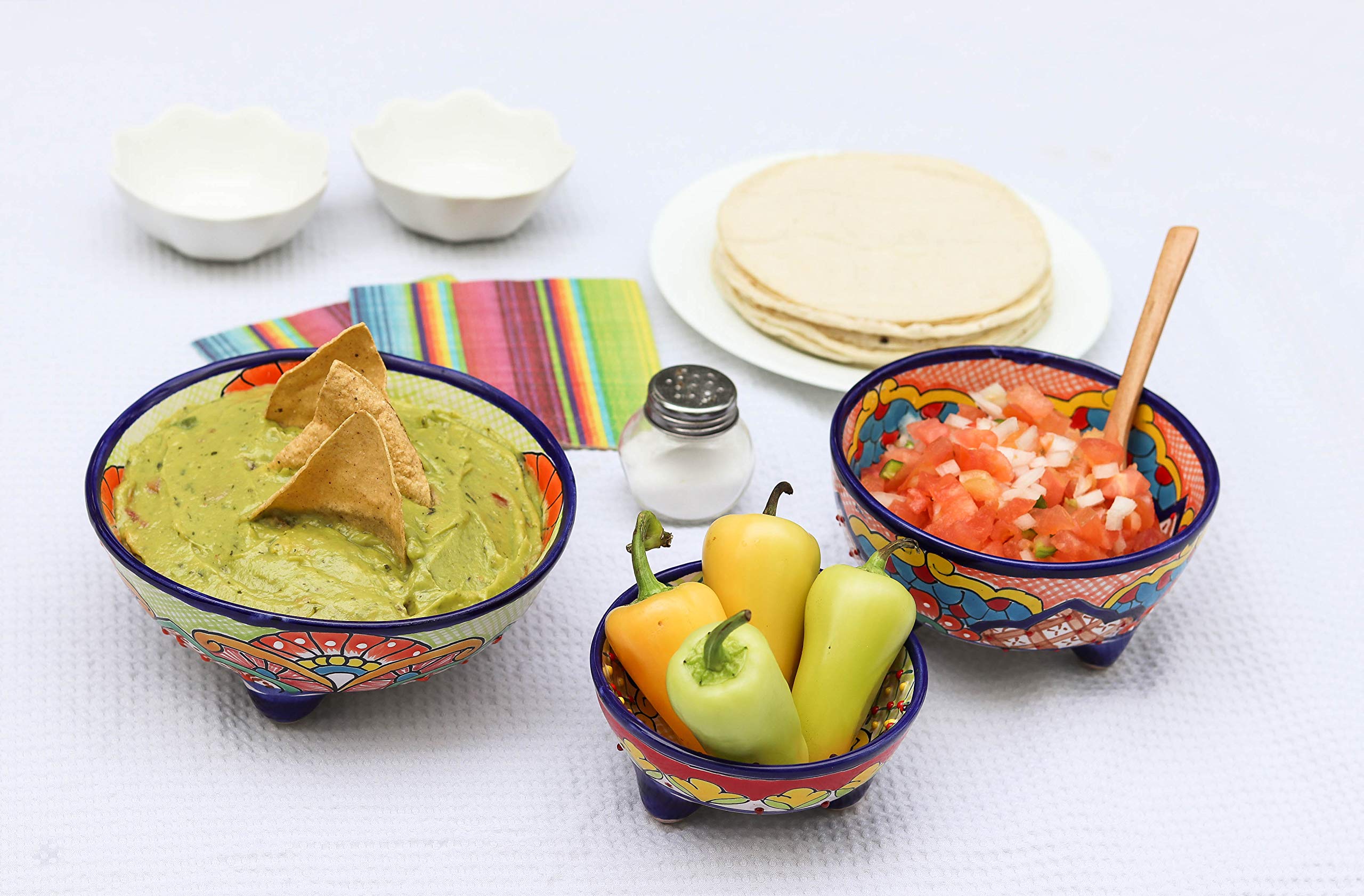 12/24 Salsa-Schüsseln Aus Kunststoff – 11,5 Cm Durchmesser, Für Partys, Dips & Snacks
