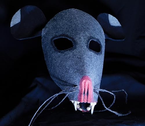 Miniatura 3 de Creepy Cute Opossum Possum Rat Mouse Mask - Adult Halloween, Masquerade, Cosplay Costume Masks for Photo Shoots, Videos and Fun Times
