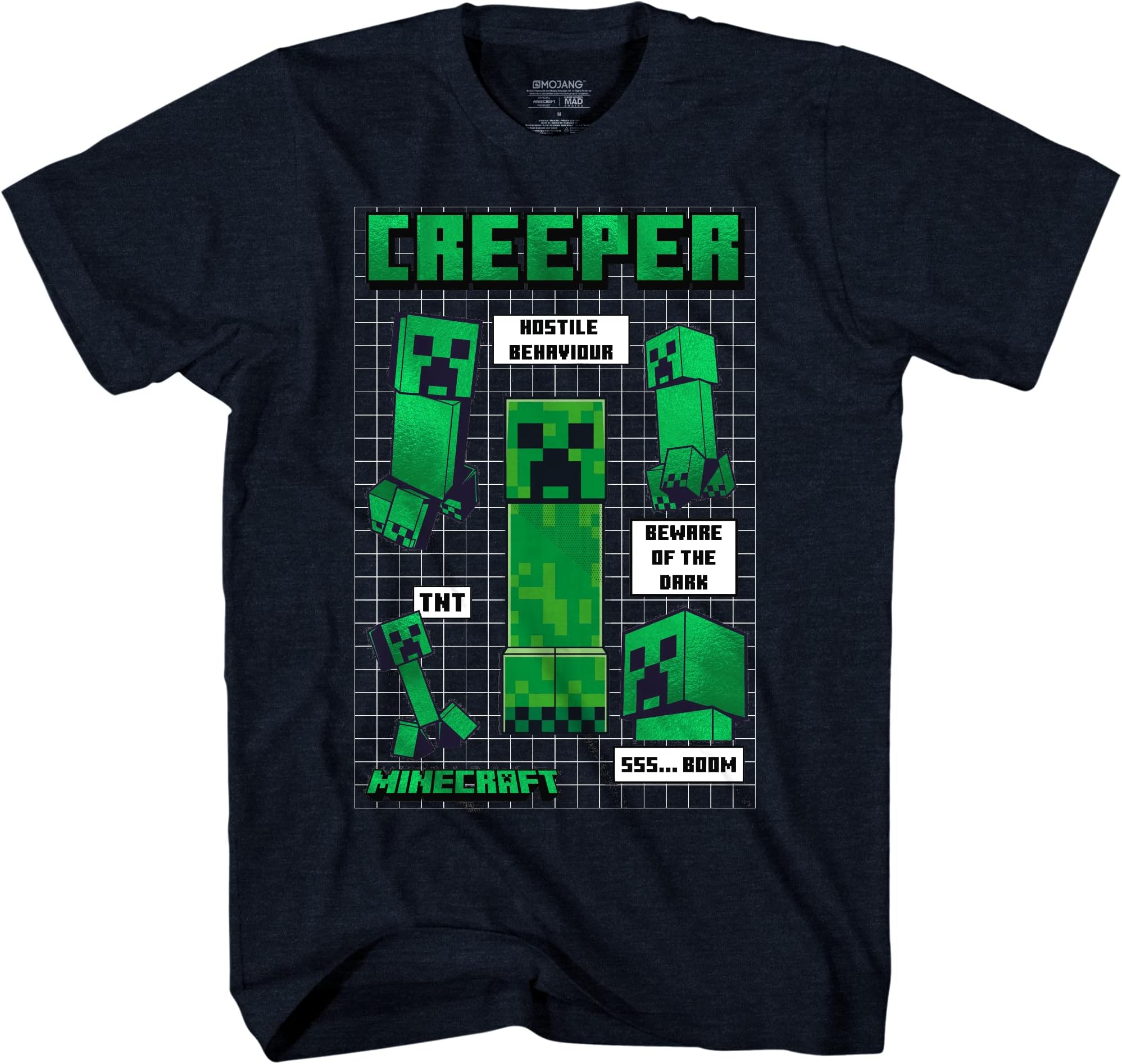 Fandom RepublicMinecraft Youth Kids Themed T-Shirts