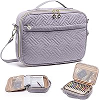 Vista 11 de Elegante funda para la Biblia de IMAGINING para mujer, funda para Biblia con asas y bolsas, gran regalo y protector de libros