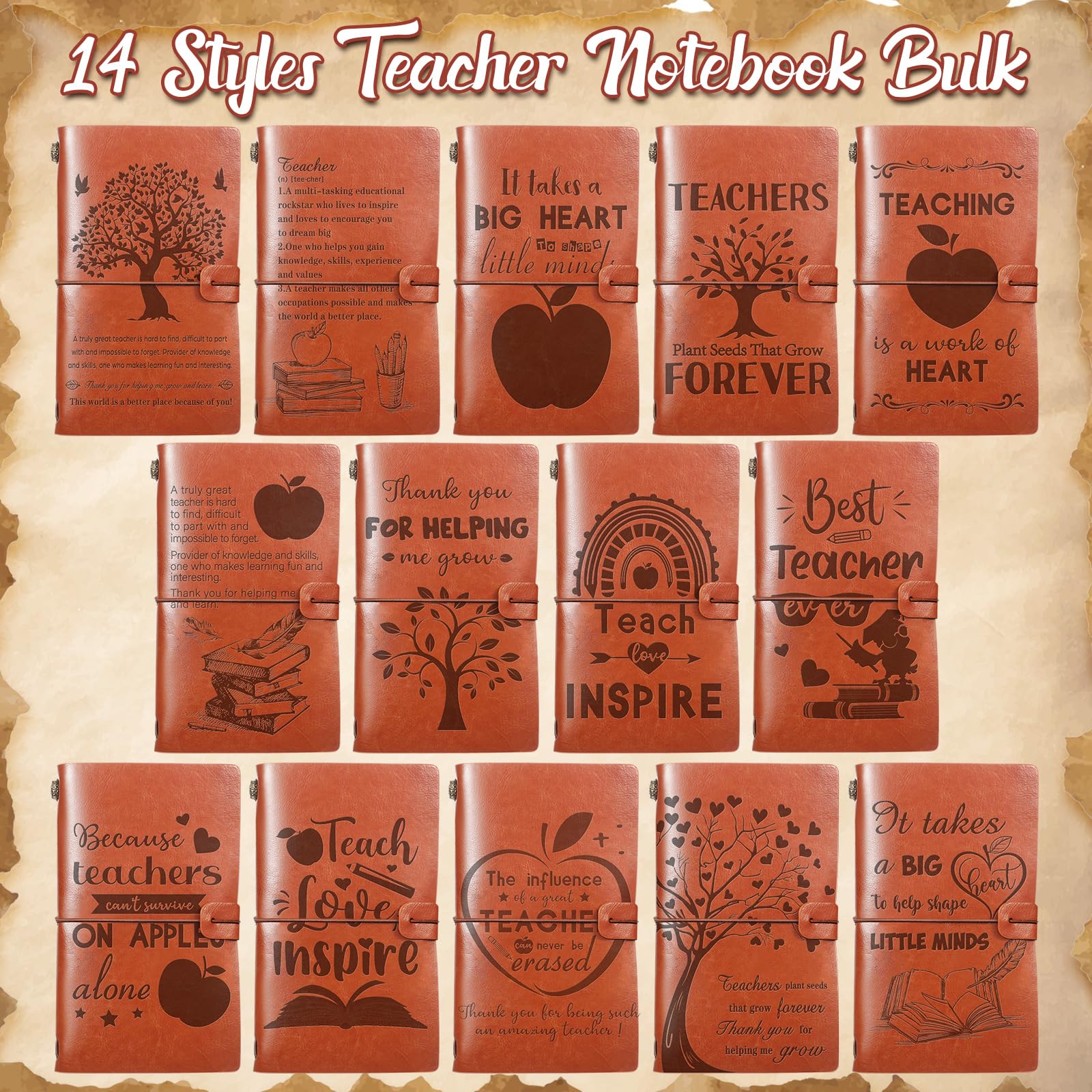 Affrolling 14 Pcs Teacher Appreciation Gifts Bulk Teacher - View #7