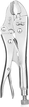 Mr. Pen- Locking Pliers, 7 Inch, Curved Jaw