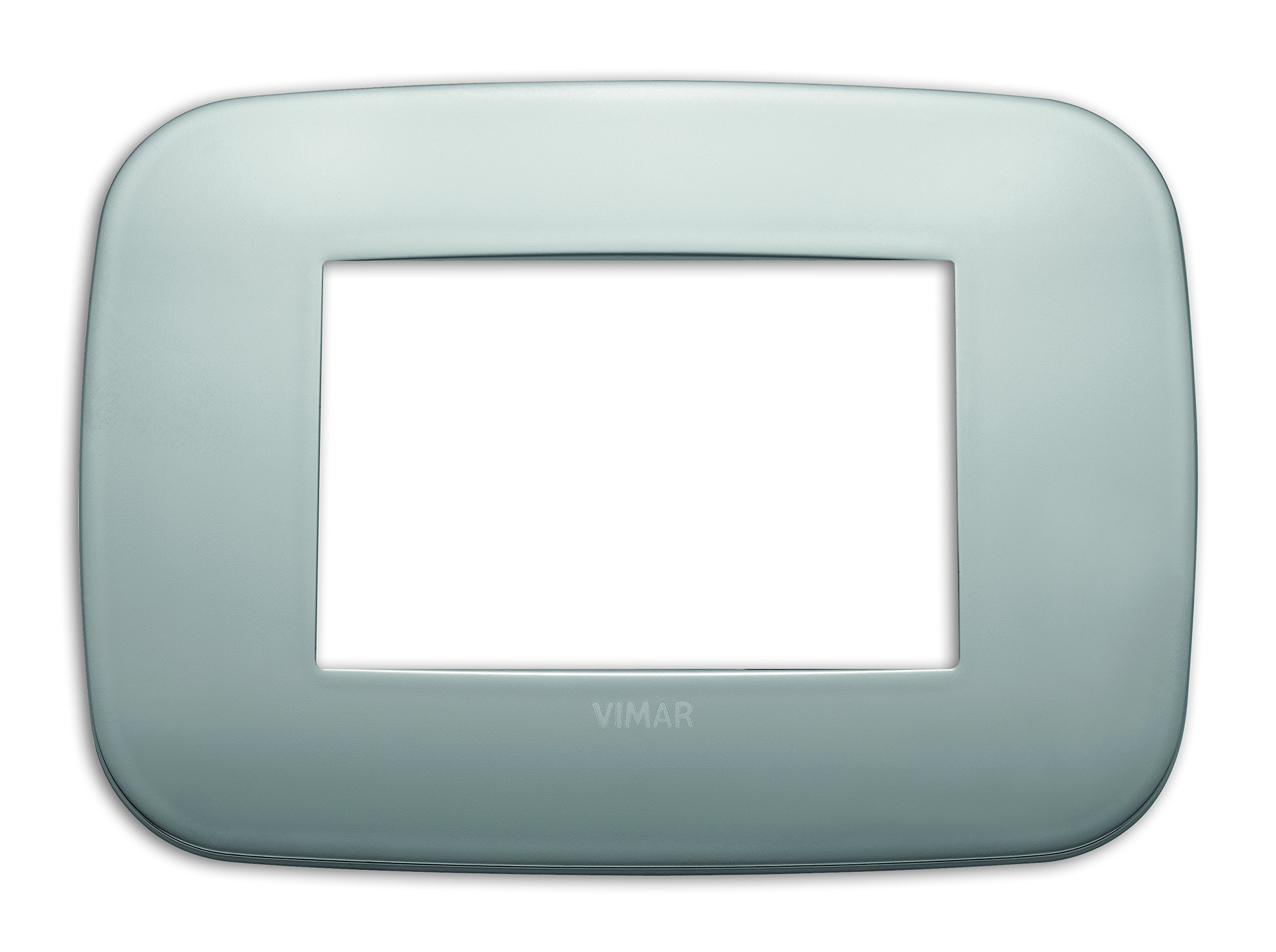 Plaque 3 modules Vimar Arke Round pour rénovation appareillage