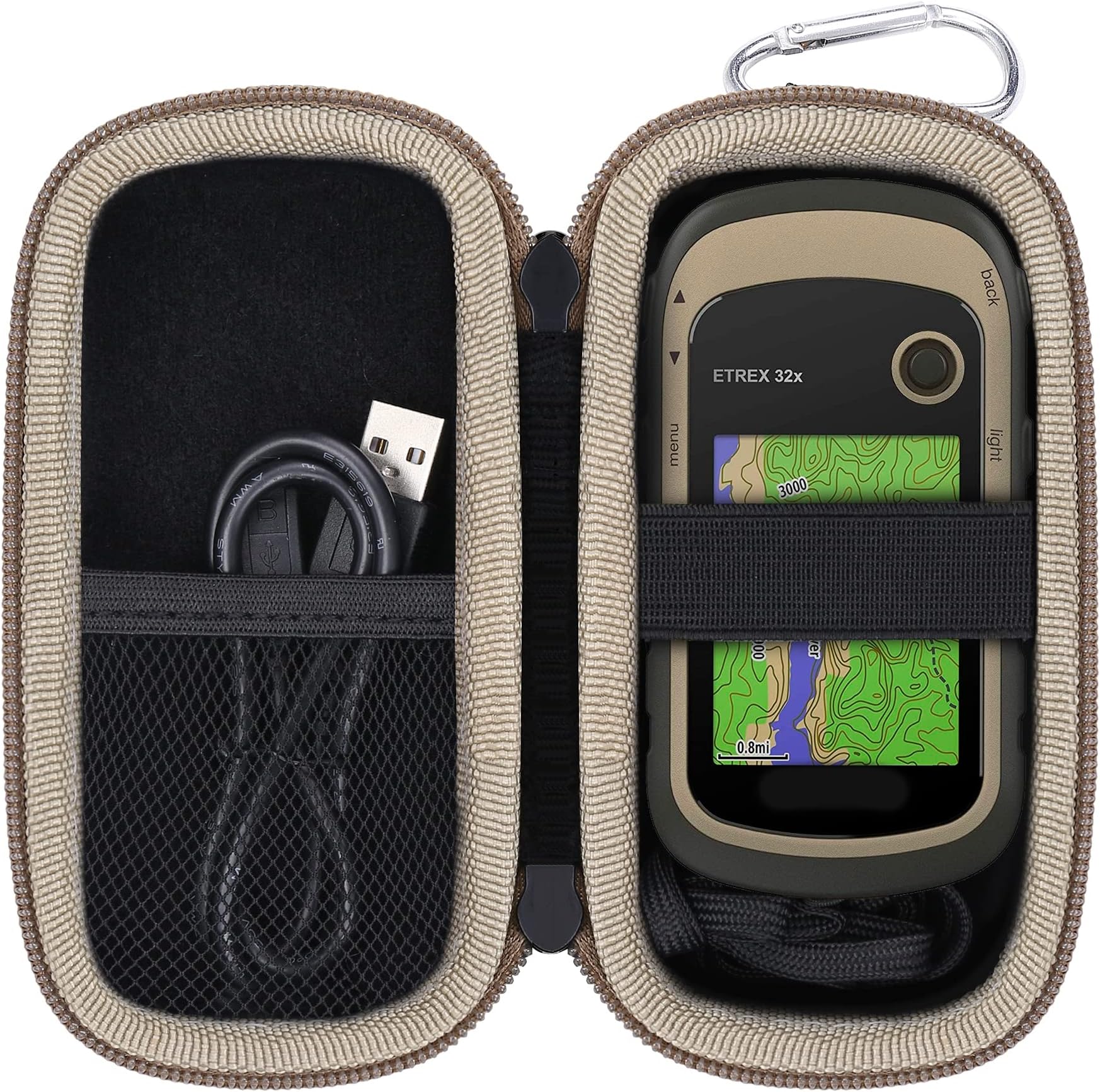 Garmin Etrex 10 Aenllosi Hard Carrying Case For Garmin Edge 1050