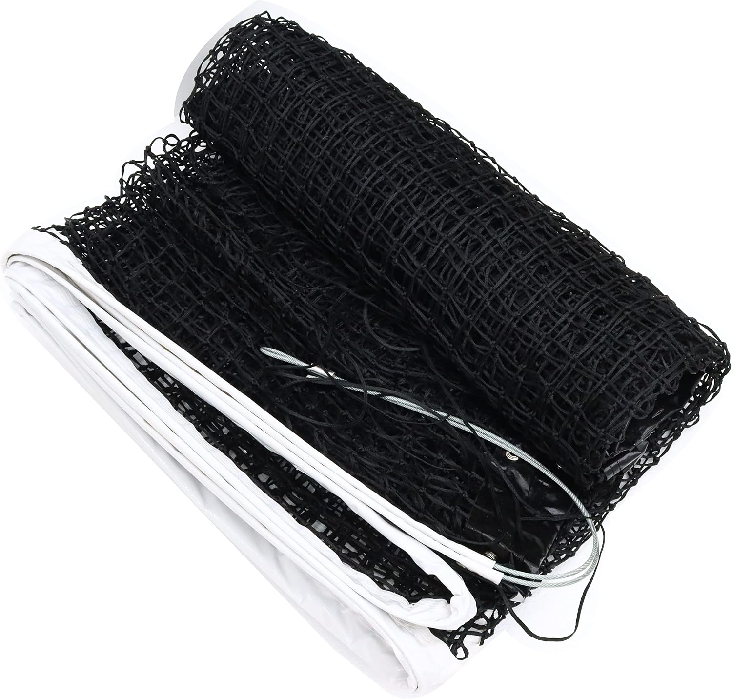 INTSUPERMAI 41.67 ft (12.7M X 107CM) Portable Tennis Net for Outdoor Nylon Sports Training Nets Tennis Net Tennis & Racquet Sports Drop Tennis Net