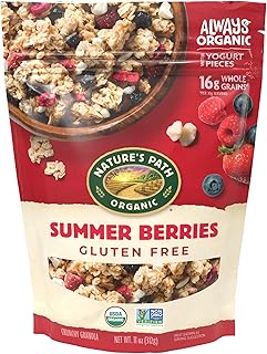 Nature's Path Organic Summer Berries Granola, 11 oz (Pack of 1), Gluten Free, Non-GMO