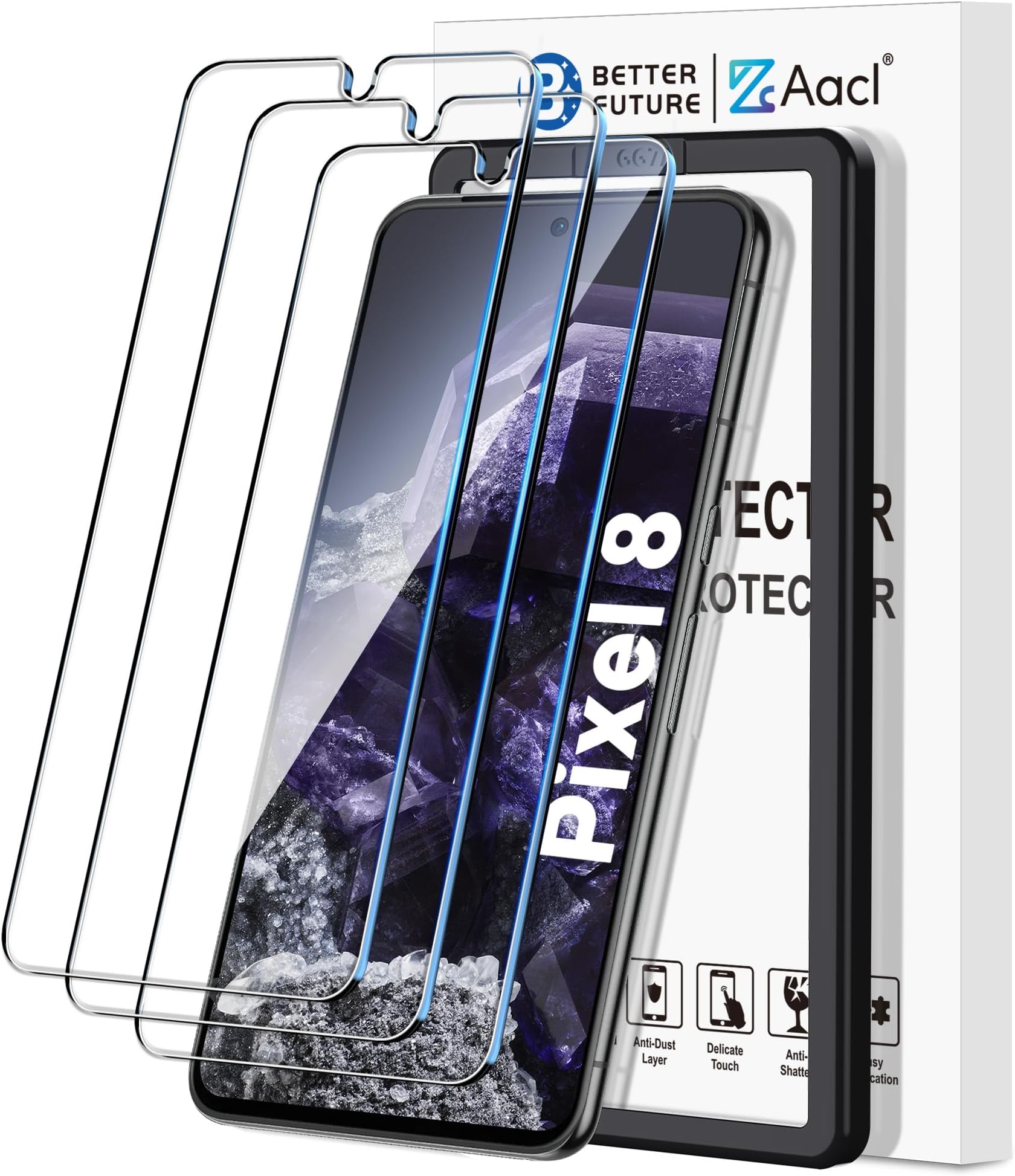 ZAGG InvisibleShield Glass Elite Google Pixel 8 Screen