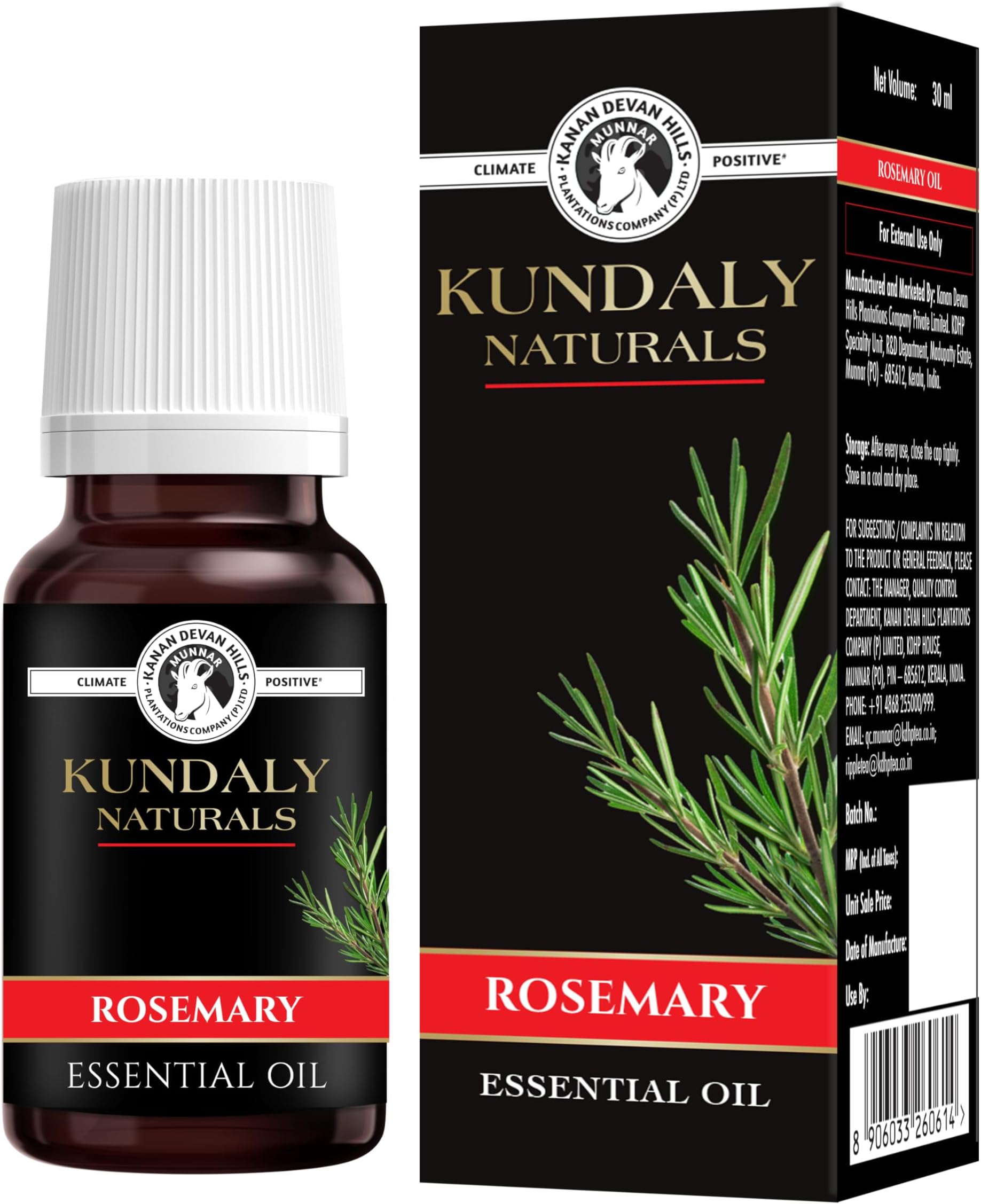 Rosemary Oil - 30 ml