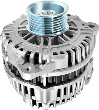 LUJUNTEC Alternator 160 Amp IR/IF AHI0115 Fit for 2005-2007 For Nissan Frontier 2005-2007 For Nissan Pathfinder 2005-2007 For Nissan Xterra LR1110-725 LR1110-725B 400-44054 23100-EA201