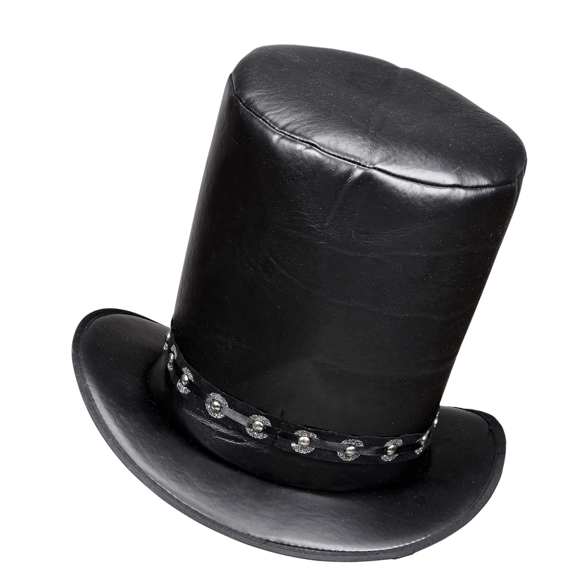 Cappello Matto Cappellaio - Cylinder Party In Poliestere Per Feste E Costumi - Foto 6