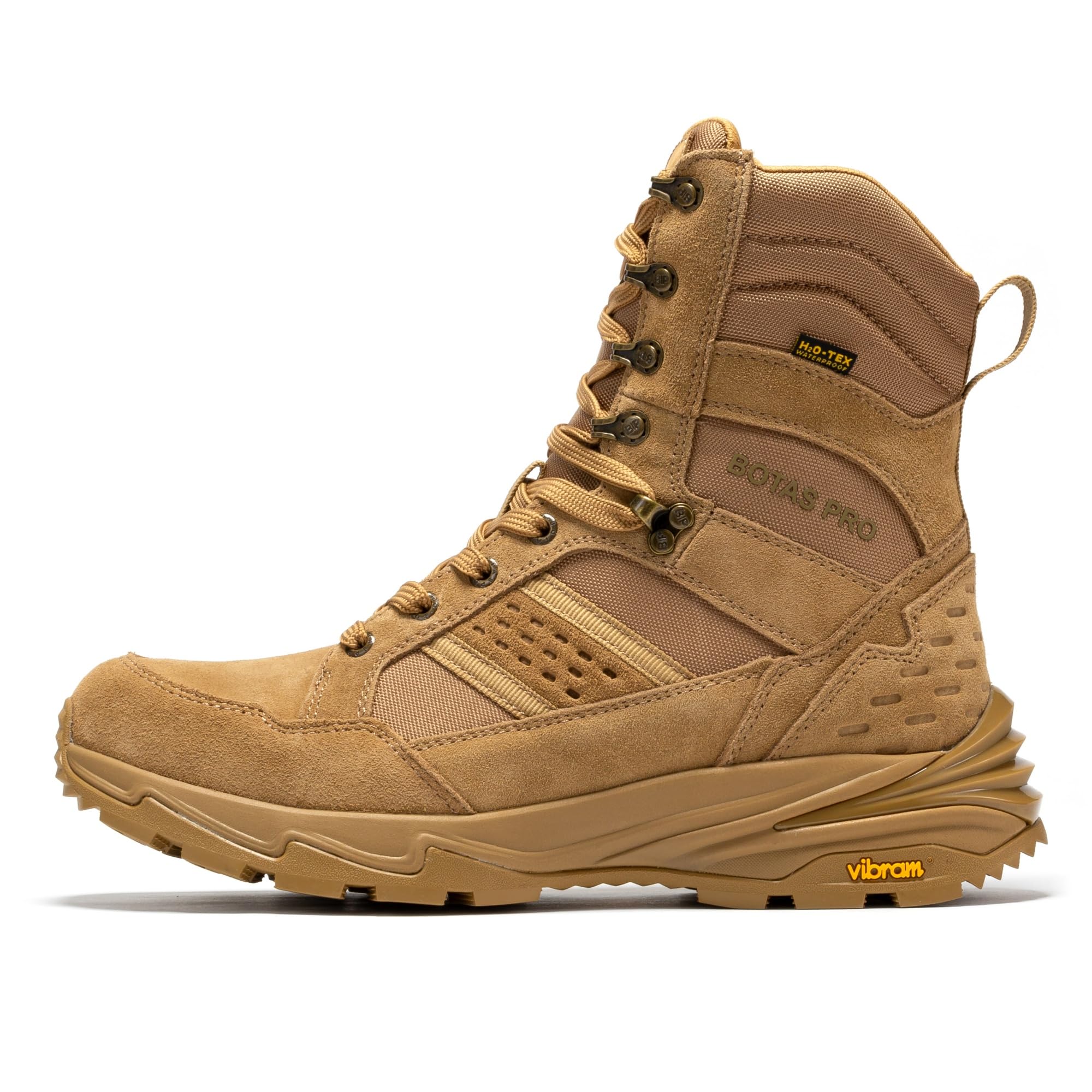 ROCKROOSTER Men's 8 Inch Lace Up Lightweight Military Boots