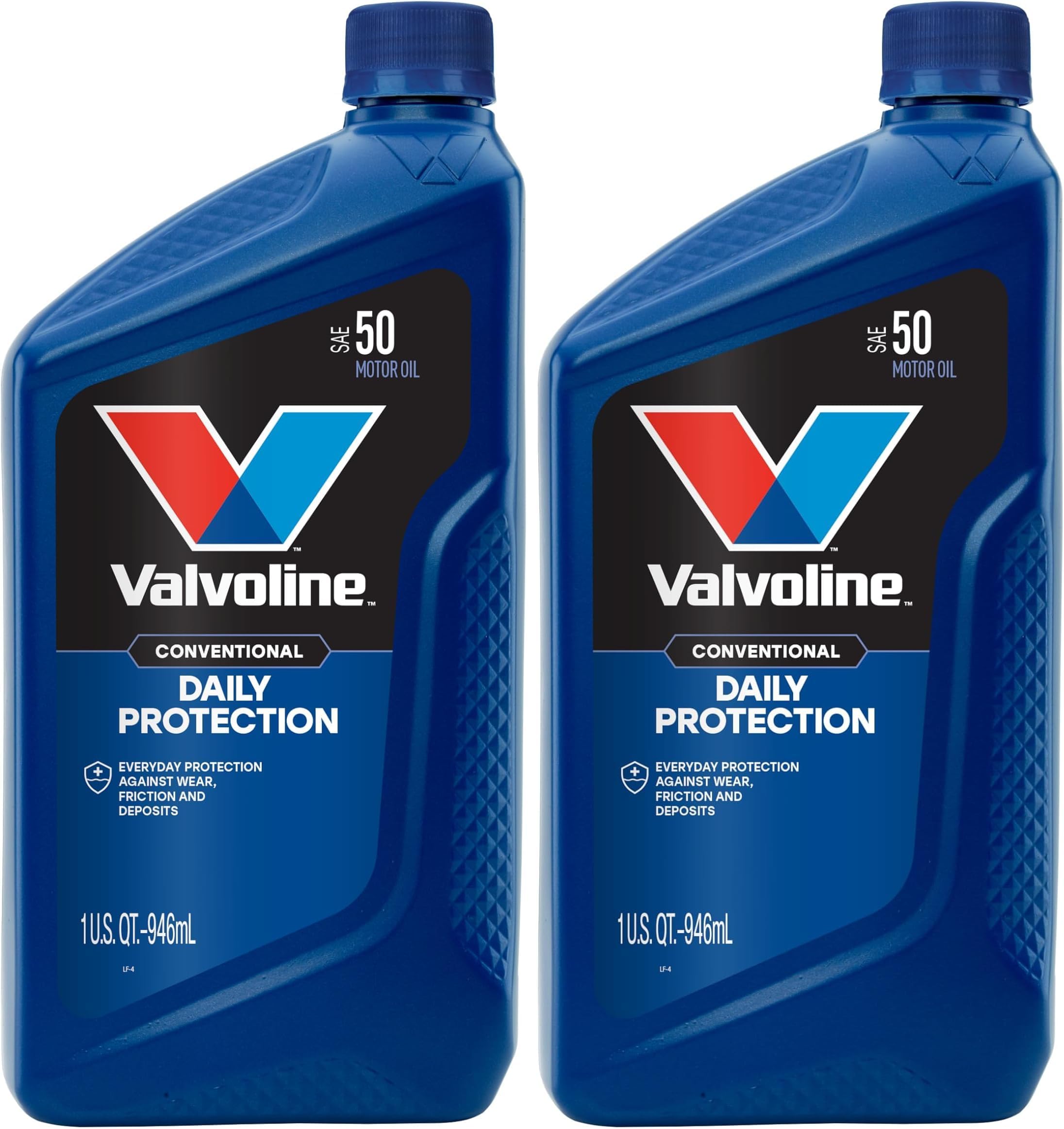 Valvoline Daily Protection SAE 50 Conventional Motor Oil 1 QT (Pack of 2)