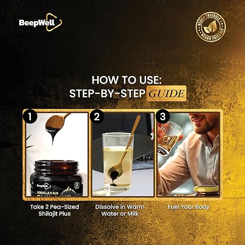 Miniatura 5 de Extracto de resina Shilajit orgánica pura del Himalaya para hombres y mujeres, resina Shilajit de pimienta negra 100% natural Ashwagandha para