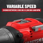 CRAFTSMAN® V20* BRUSHLESS RP™ 1/2 in. Hammer Drill, Tool Only (CMCD726B)