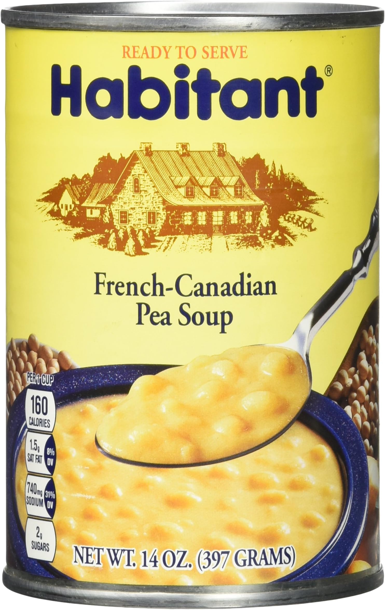 Habitant French-Canadian Pea Soup, 14 oz