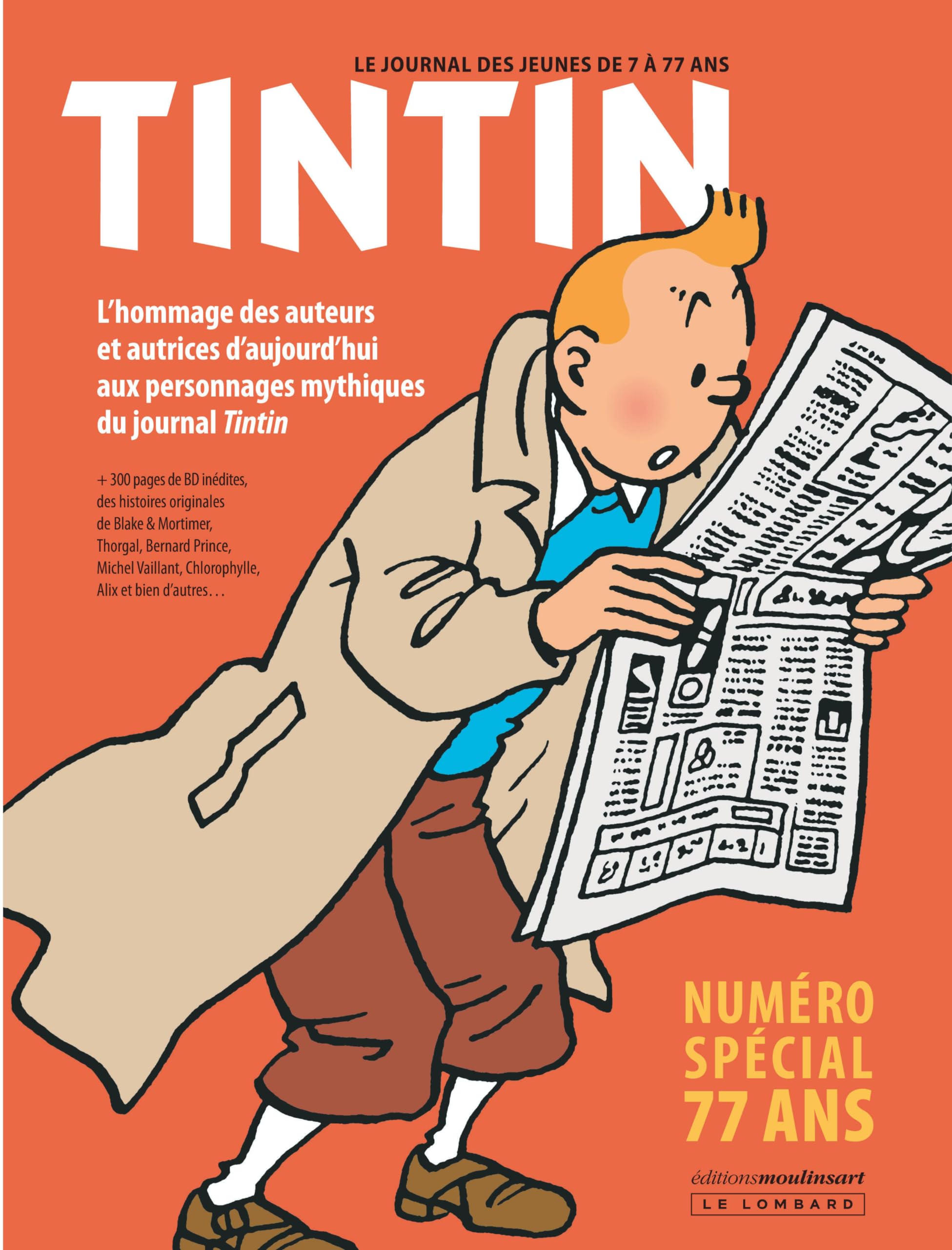 Journal Tintin - spécial 77 ans
