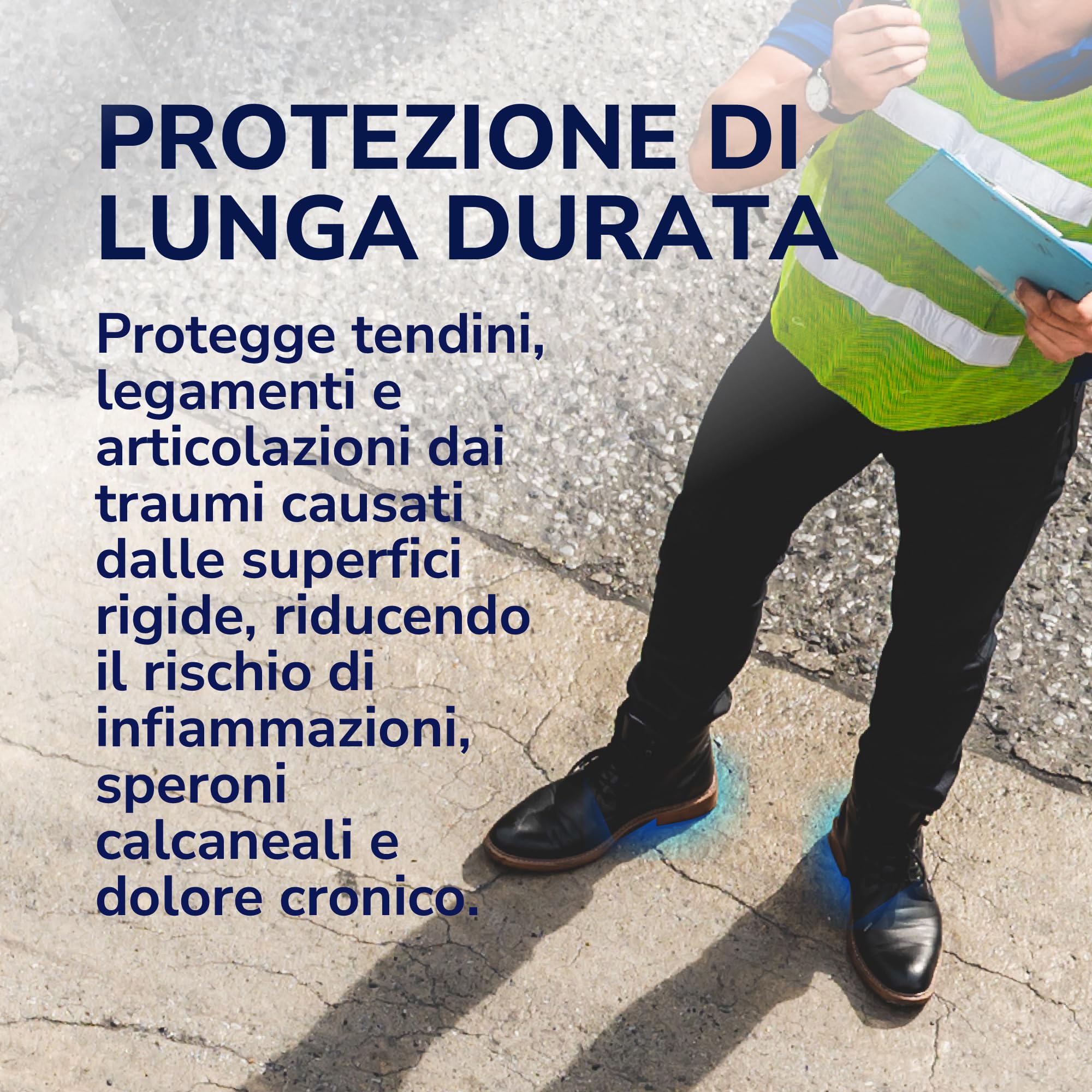 Dr. Scholl's Talloniera in Gel, inserto avanzato che sostiene il tallone, assorbe gli urti e garantisce massimo comfort in tutti i tipi di scarpe - 5